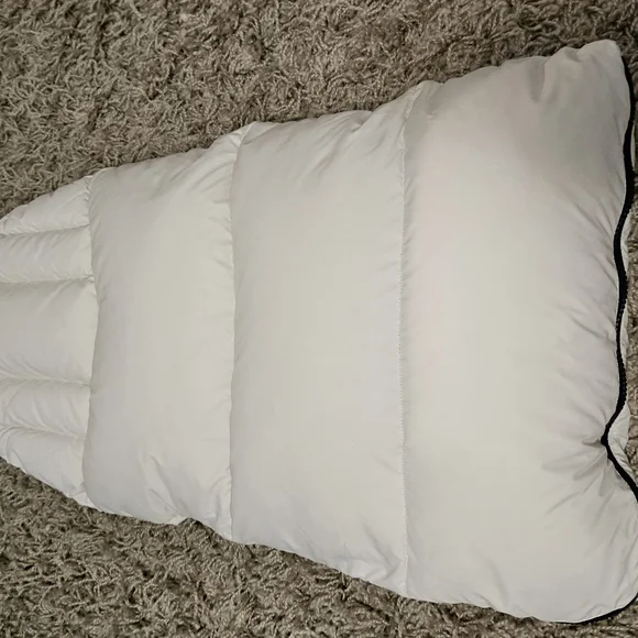 Moncler White Puffer Vest